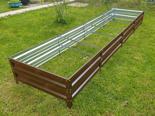 40sm-8017-1 Грядка «Усиленная» с полимерным покрытием (высота 40 см) — изображение 1